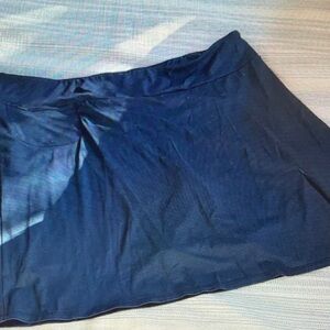 Elegant Navy Blue Women's Skirt